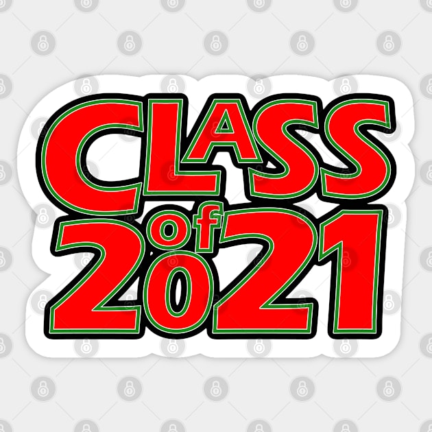 Grad Class of 2021 Sticker by gkillerb